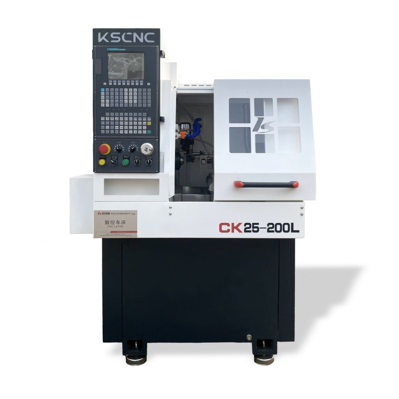 Автоматты көлденең шағын CNC токарлық станок